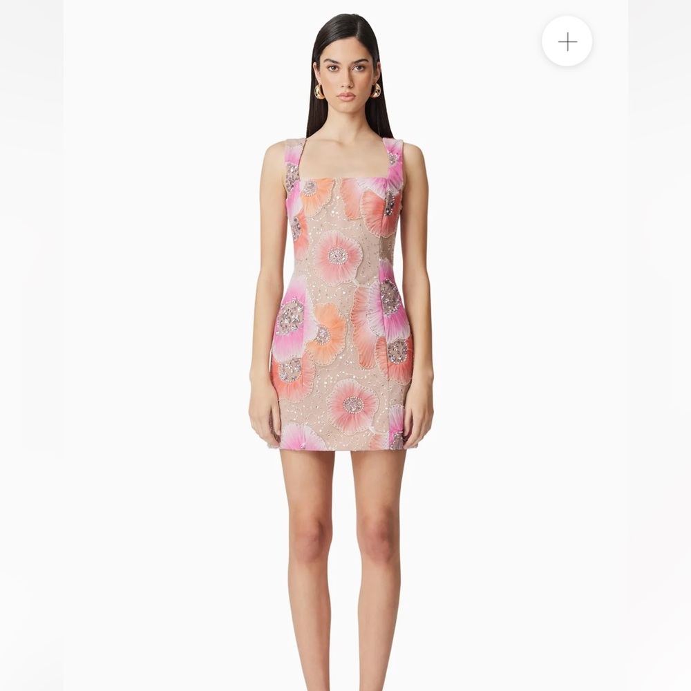 Elliatt Brittany Floral Mini Dress - Size Extra Small - Picture 2 of 6